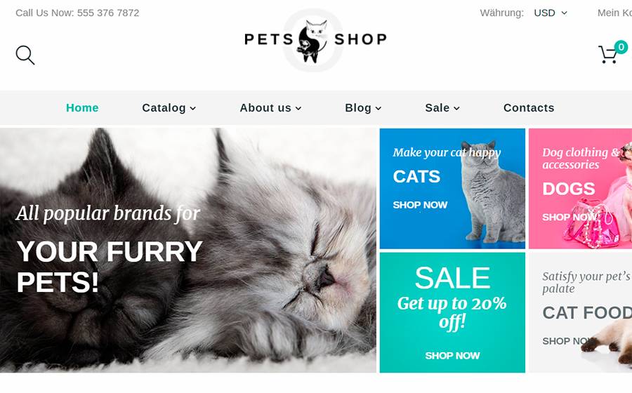 Pet Shop Responsive Shopify Theme