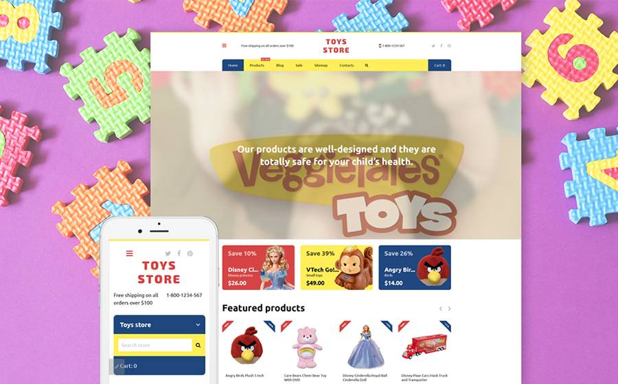 Baby Toys Shopify Theme 