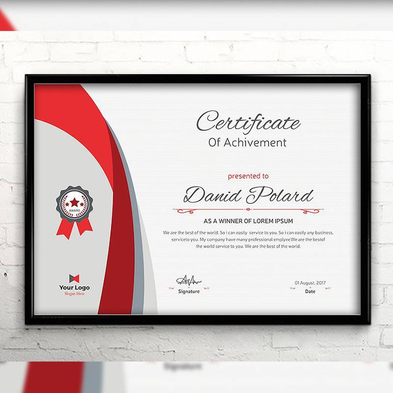 Vintage Elegant Certificate Template