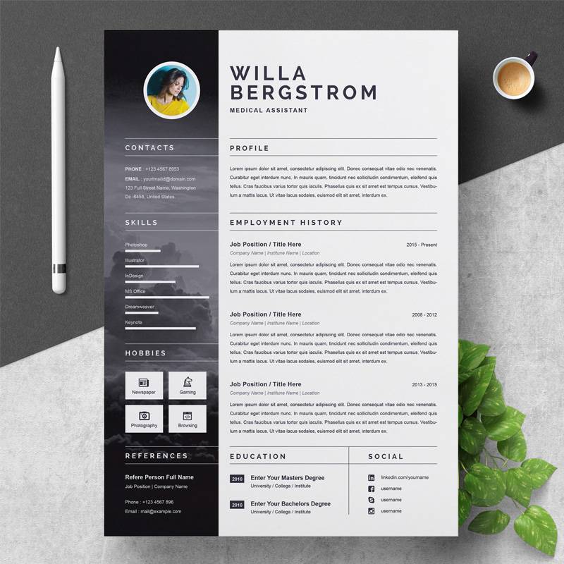 Willa Resume Template