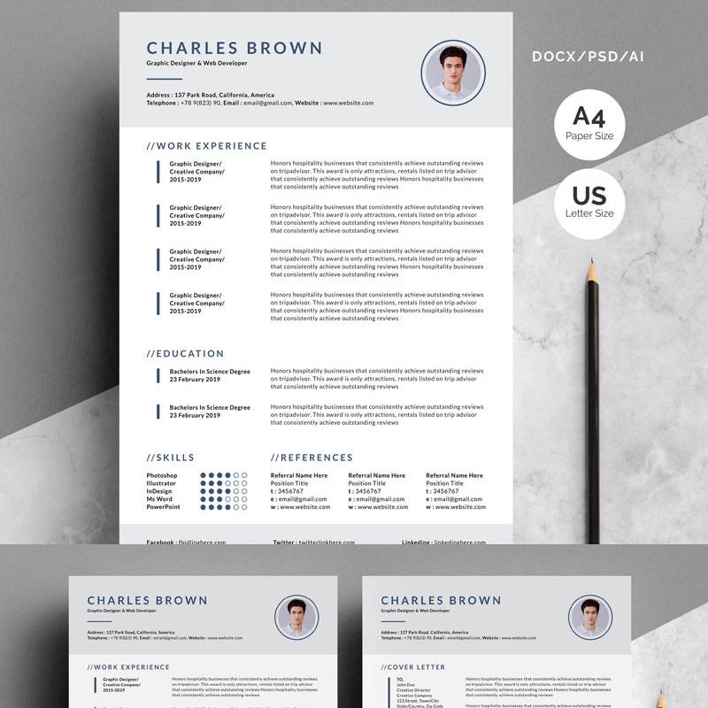 Charles Brown Resume Template