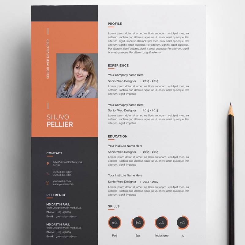 Shuvo Designer Resume Template