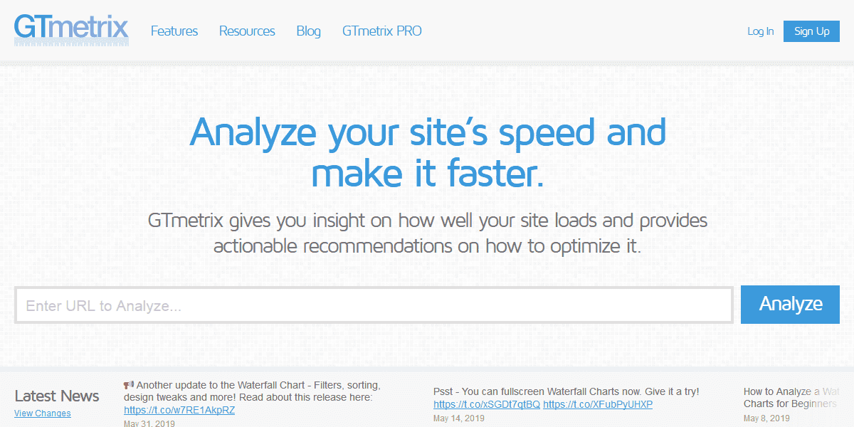 GT Metrix - Joomla Website Speed