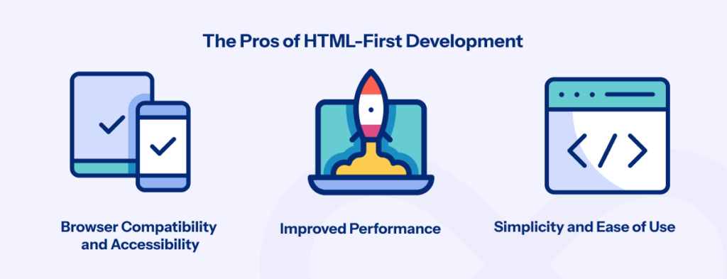 pros html first development