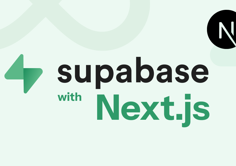 Supabase with Next.Js