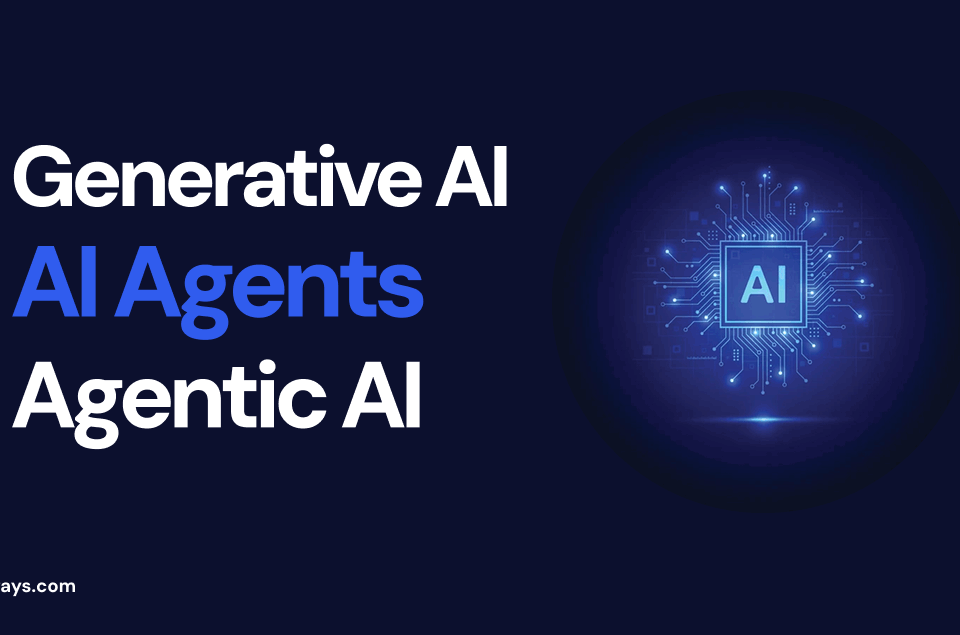 genai vs ai agents vs agentic ai
