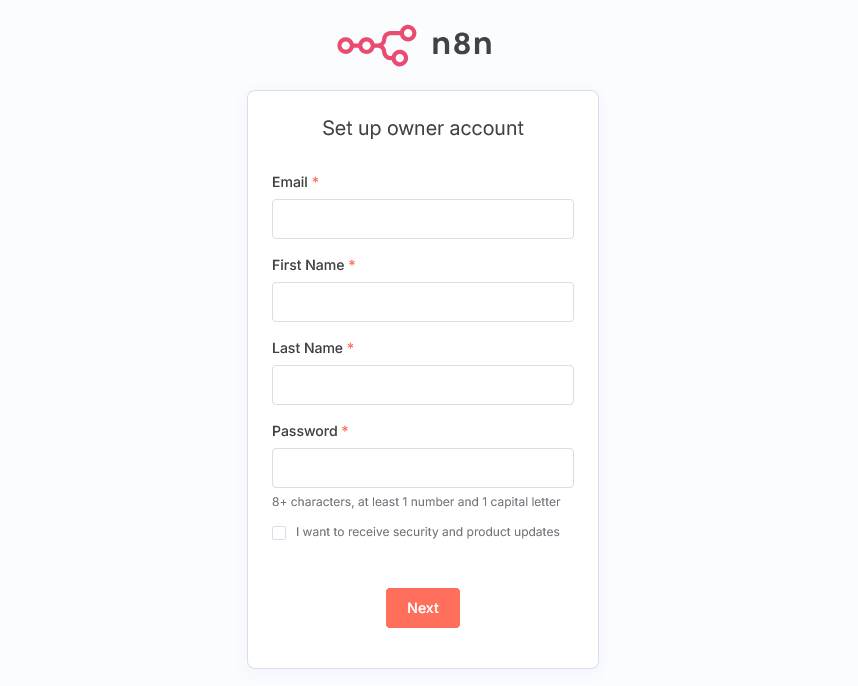 How to Setup n8n Locally Using Docker: The Complete Beginner's Guide That Actually Works in 2025 5 n8n installation home
