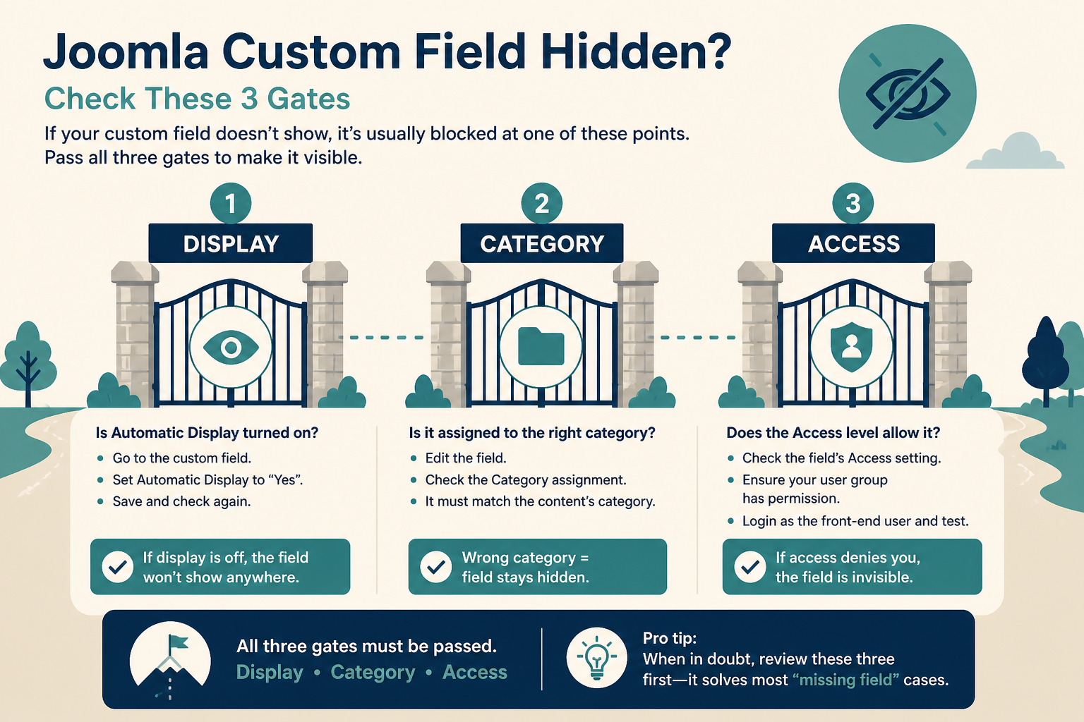 Joomla Custom Fields Not Showing: How to Fix It 7 Joomla Custom Fields Not Showing: How to Fix It