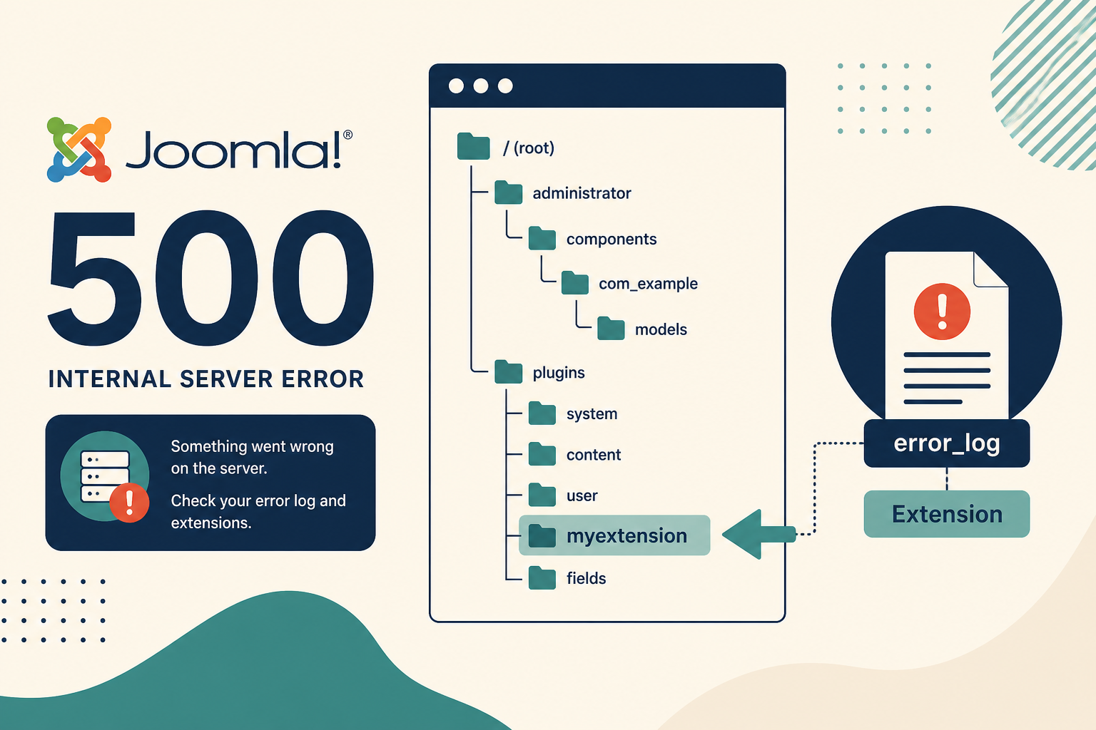 How to Find Which Joomla Extension Is Causing a 500 Error