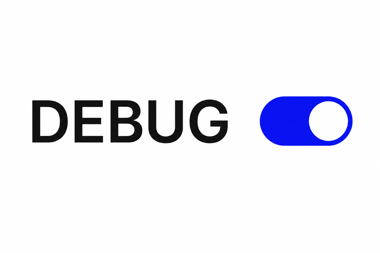 Debug Language toggle in Global Configuration