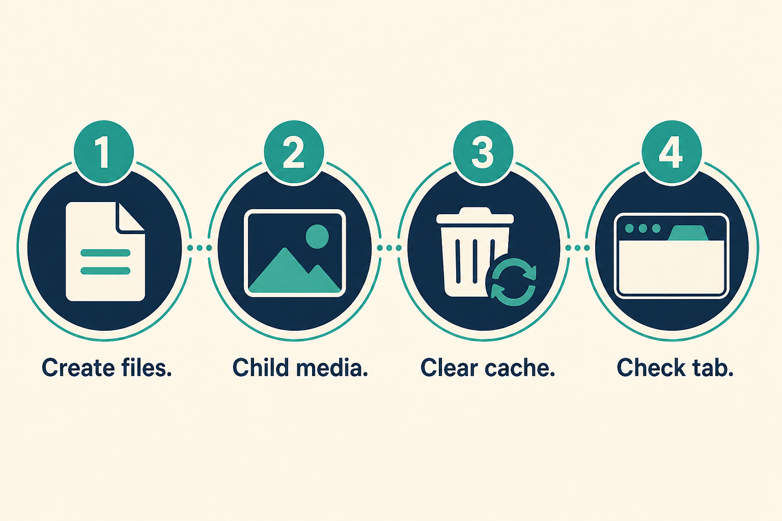 Create the icon files, put them where the template already points, clear cache, check the tab